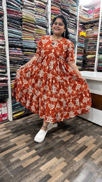 Premium Berlin Fabric Designer Frocks
