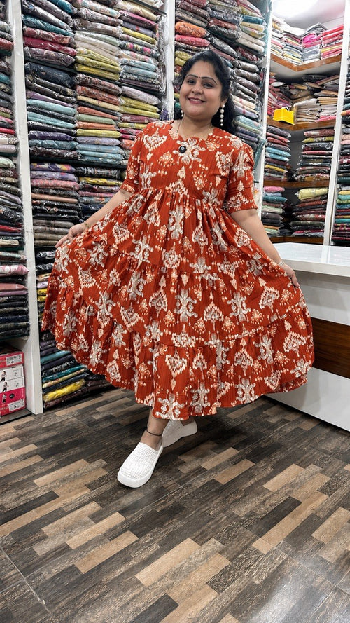 Premium Berlin Fabric Designer Frocks
