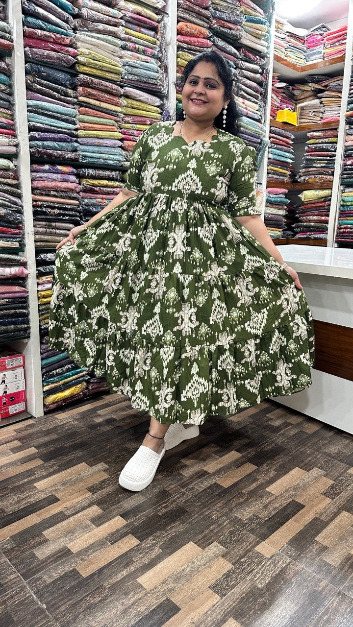 Premium Berlin Fabric Designer Frocks