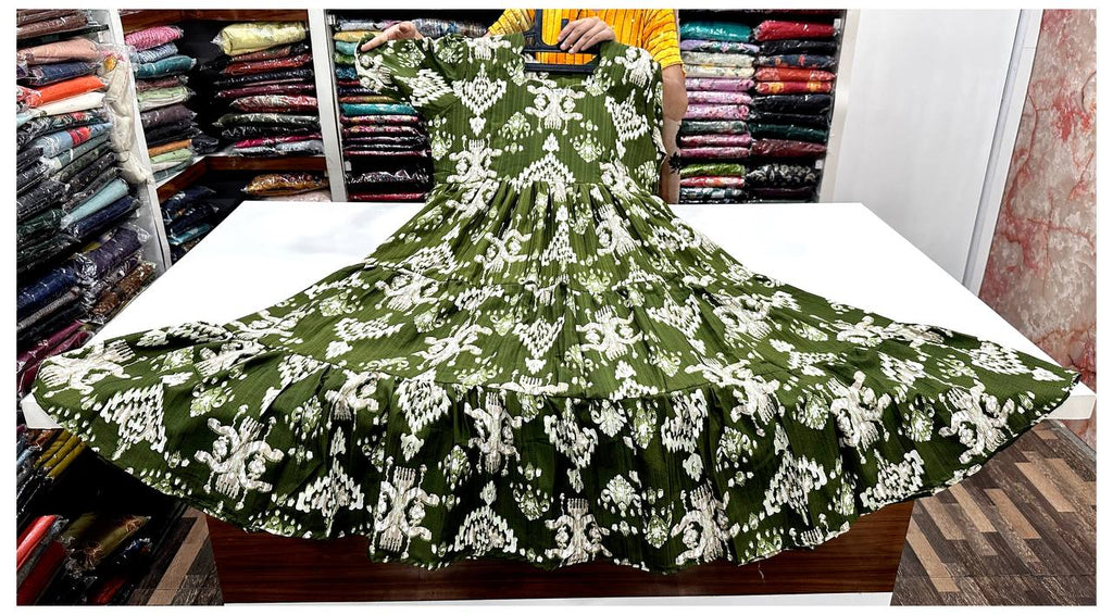 Premium Berlin Fabric Designer Frocks
