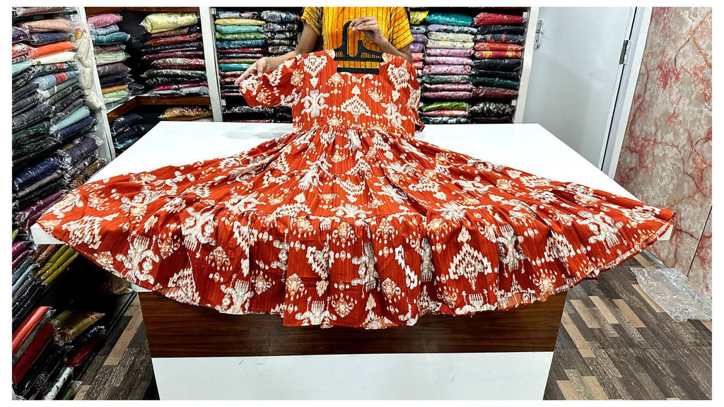 Premium Berlin Fabric Designer Frocks